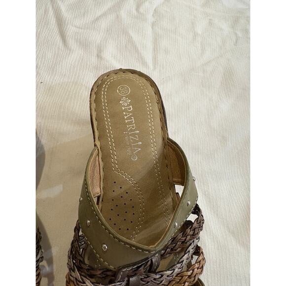 Patrizia by Spring Step Pitaya Size 38 US 7 Braided 2.5" Wedge Sandal Open Toe - Picture 7 of 16